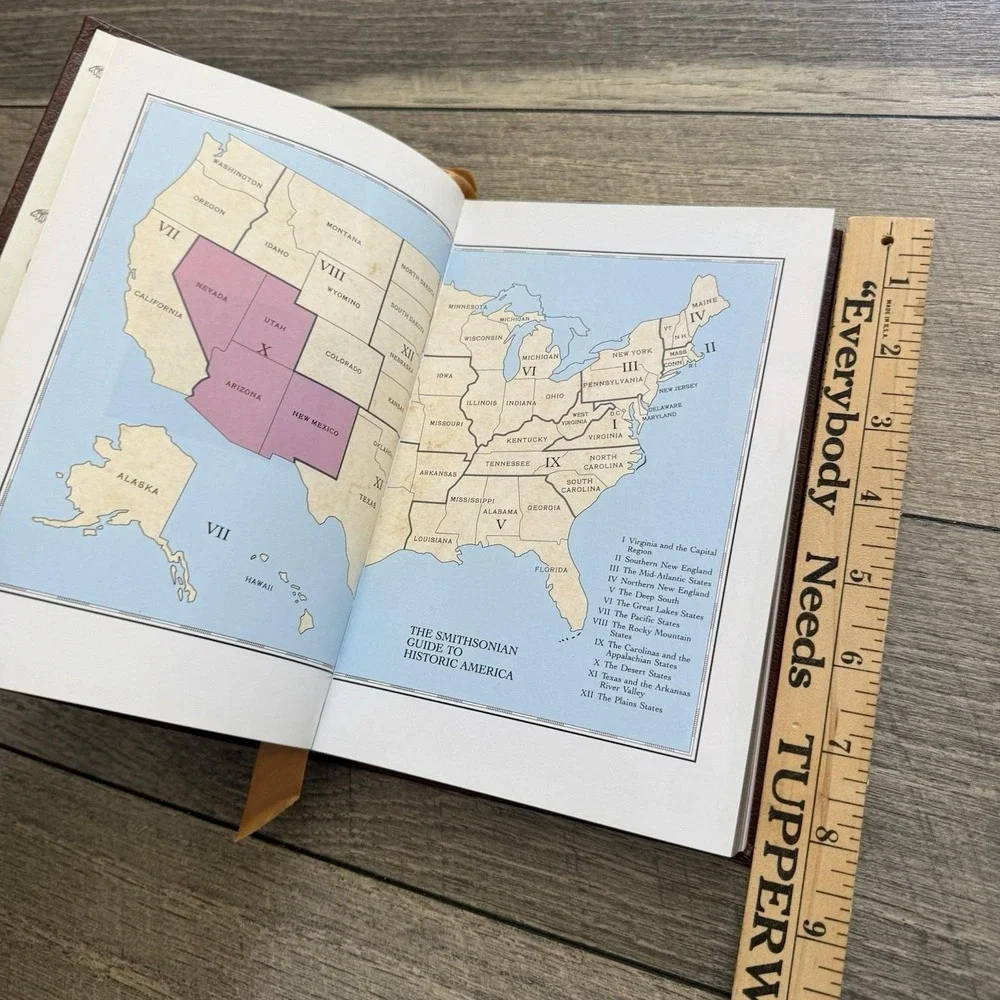 VTG 90s Smithsonian Guide to Historic America Desert States Durham 1st Edition